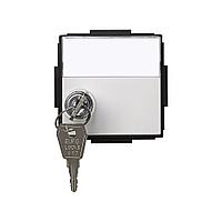 2705091-030 Накладка с крышкой, замком и ключами IK07 белого цвета Scudo