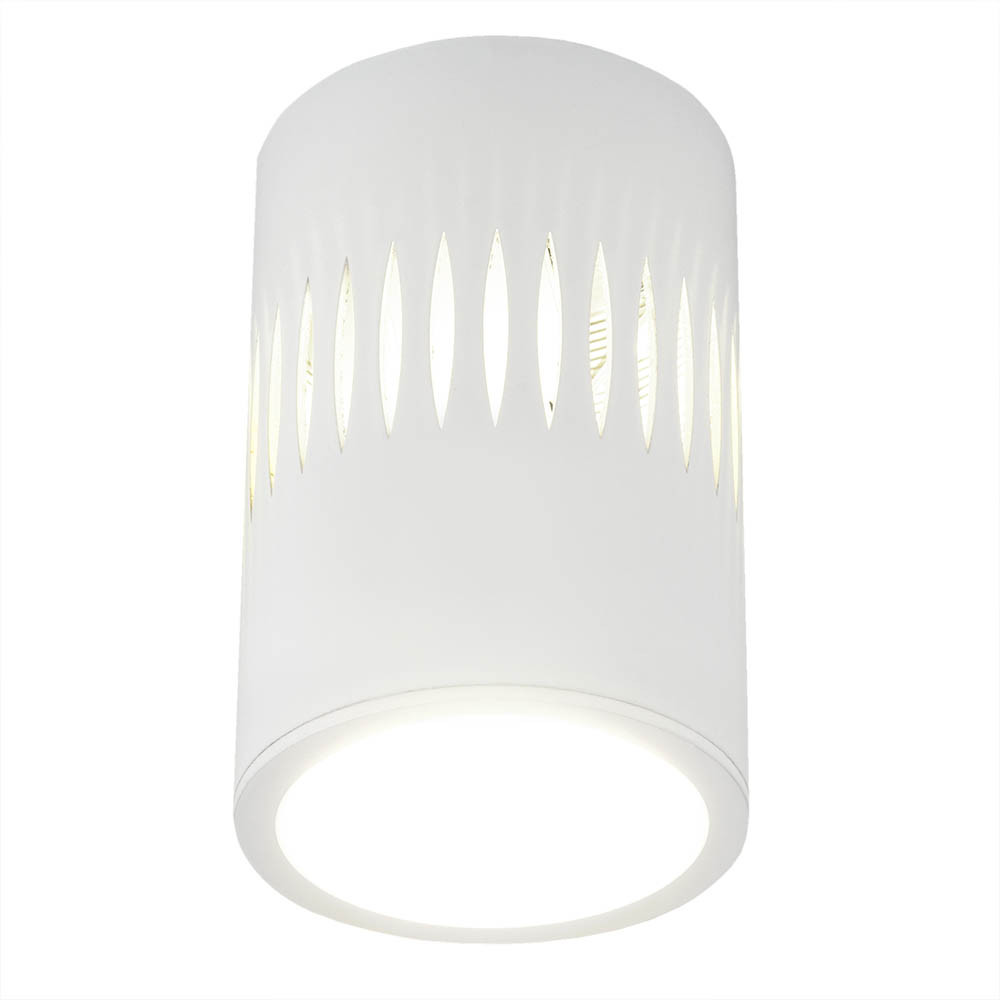 Накладной светодиодный светильник с подсветкой DLS026 белый - фото 1 - id-p226090259