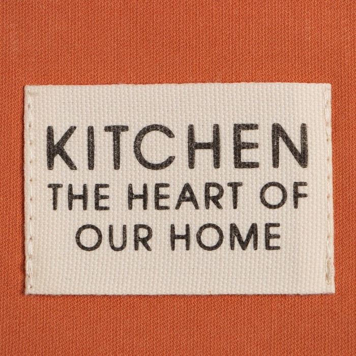 Дорожка на стол Этель Kitchen 40х150 см, цвет оранжевый, 100% хлопок, саржа 220 г/м2 - фото 5 - id-p226093765