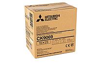 CK-D9069 15x23 комплект для фотопечати для фотопринтеров Mitsubishi CP-9550DW / CP-9810DW (1х270 кадров, два