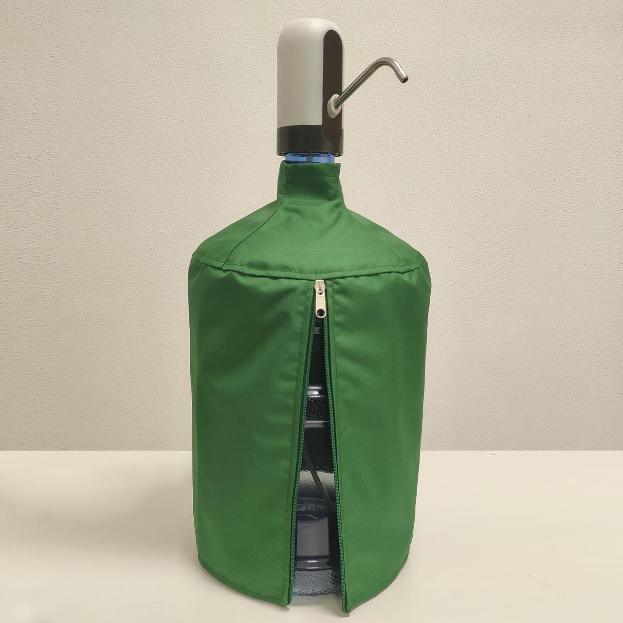 Чехол на бутыль для воды Зелёный - фото 3 - id-p225951807