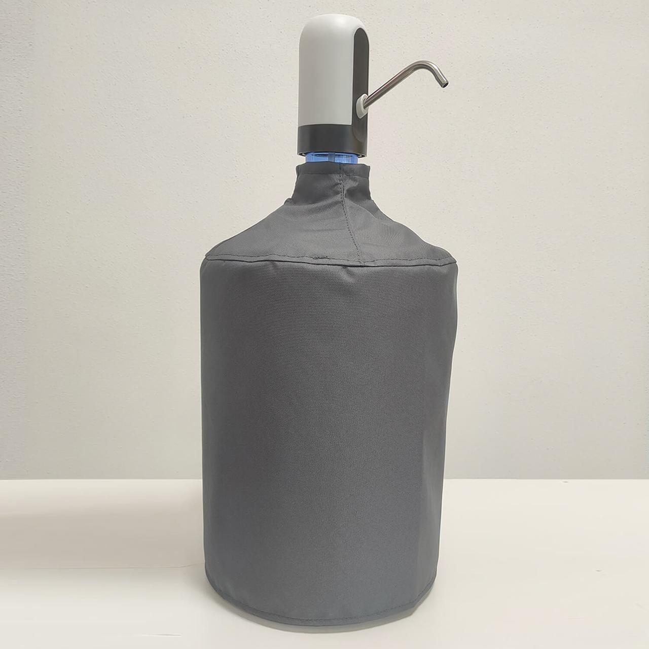 Чехол на бутыль для воды Тёмно-серый - фото 2 - id-p225951815
