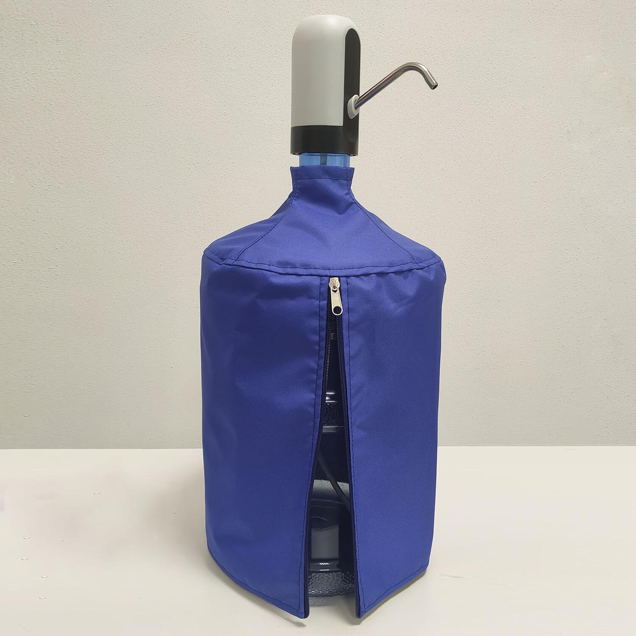 Чехол на бутыль для воды Синий - фото 4 - id-p225951813