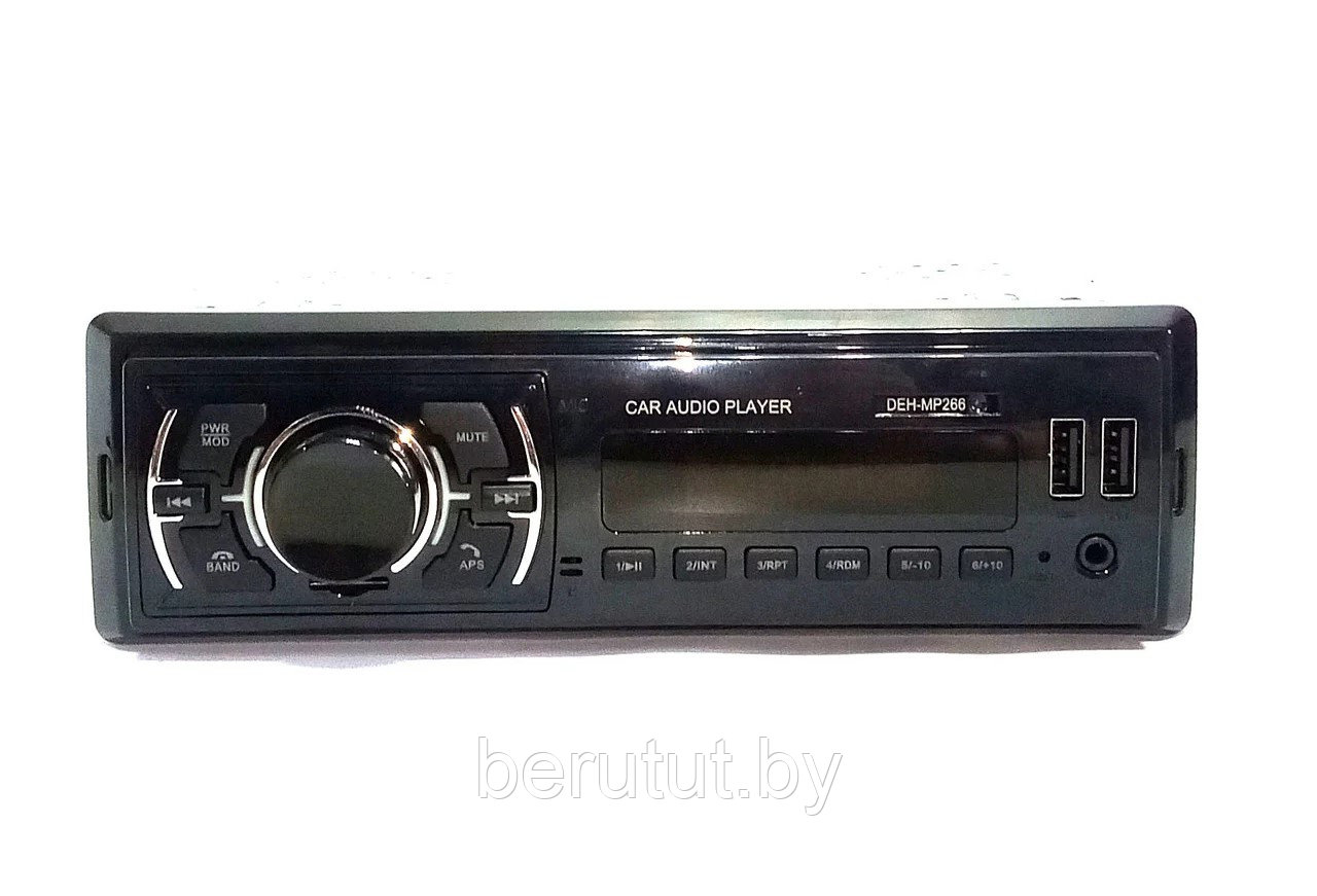 Магнитола в машину 1 din Bluetooth с пультом ДУ PIONEER DEH-266 - фото 3 - id-p226115084