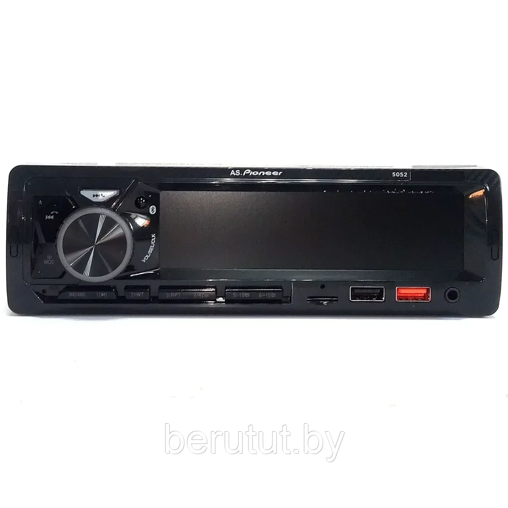 Магнитола в машину 1 din Bluetooth с пультом на руль PIONEER 5052 - фото 2 - id-p226115126