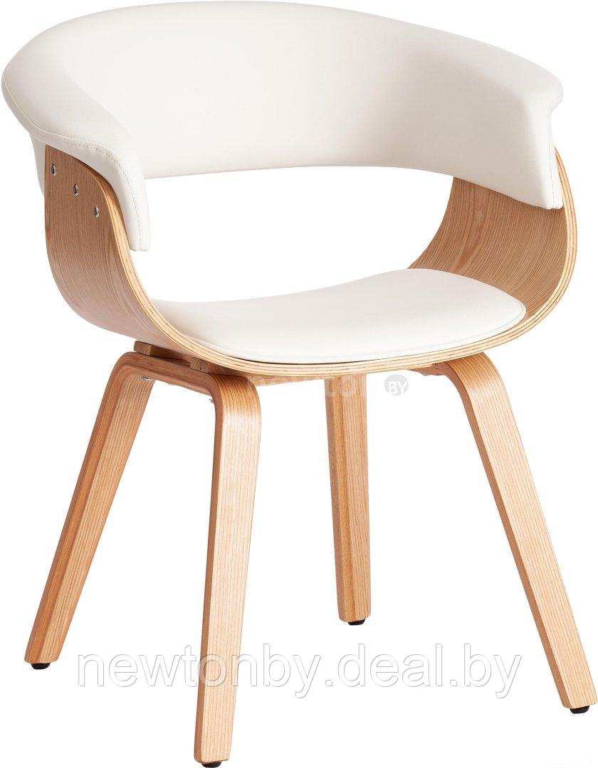 Стул TetChair Vimta дерево/металл/экокожа (белый) - фото 1 - id-p226115121