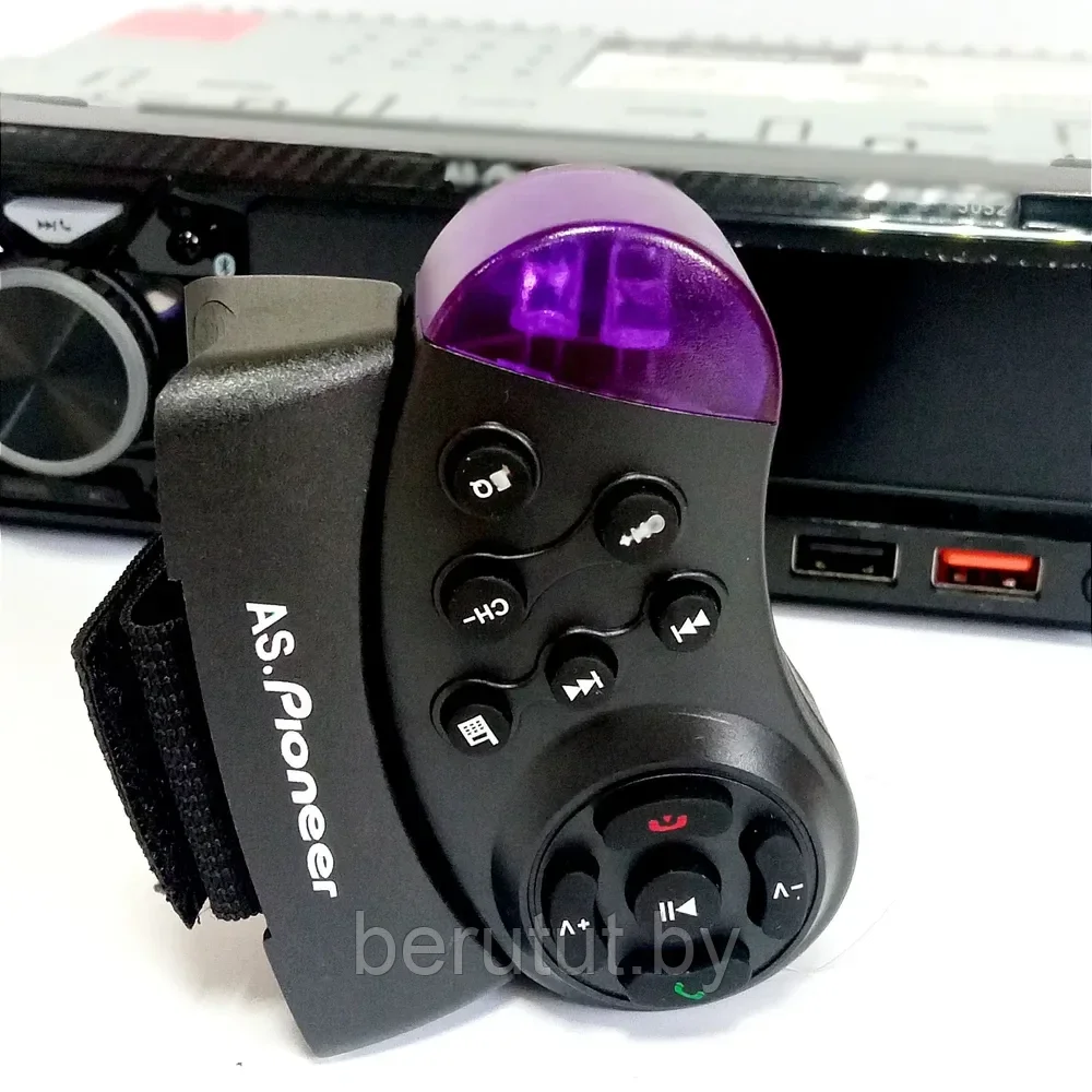 Магнитола в машину 1 din Bluetooth с пультом на руль PIONEER 5051 - фото 2 - id-p226115204