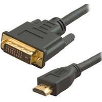 Кабель 5bites DVI - HDMI APC-080-020 (2 м, черный)