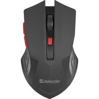 Мышь Defender Accura MM-275 (черный/красный) - фото 1 - id-p226115653