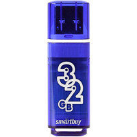 USB Flash SmartBuy Glossy Dark Blue 32GB [SB32GBGS-DB]