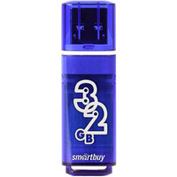 USB Flash SmartBuy Glossy Dark Blue 32GB [SB32GBGS-DB] - фото 1 - id-p226118393