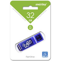 USB Flash SmartBuy Glossy Dark Blue 32GB [SB32GBGS-DB] - фото 2 - id-p226118393