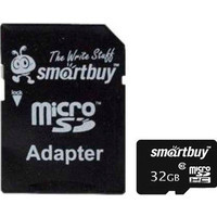 Карта памяти SmartBuy microSDXC Class 10 128GB (SB128GBSDCL10-01) - фото 1 - id-p226118394