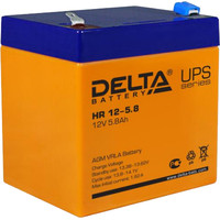 Аккумулятор для ИБП Delta HR 12-5.8 (12В/5.8 А·ч) - фото 1 - id-p226119252