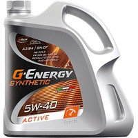 Моторное масло G-Energy Synthetic Active 5W-40 4л