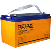 Аккумулятор для ИБП Delta DTM 12100 L (12В/100 А·ч) - фото 1 - id-p226119277