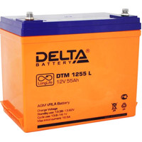 Аккумулятор для ИБП Delta DTM 1255 L (12В/55 А·ч) - фото 1 - id-p226119280