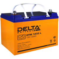 Аккумулятор для ИБП Delta DTM 1233 L (12В/33 А·ч) - фото 1 - id-p226119282