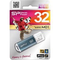 USB Flash Silicon-Power Marvel M01 16GB (SP016GBUF3M01V1B) - фото 4 - id-p226115707