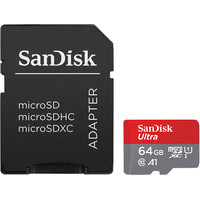 Карта памяти SanDisk Ultra microSDXC SDSQUAC-256G-GN6MA 256GB (с адаптером) - фото 1 - id-p226115735