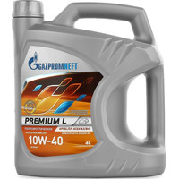 Моторное масло Gazpromneft Premium L 10W-40 4л - фото 1 - id-p226115738