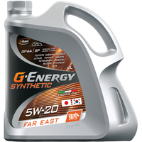 Моторное масло G-Energy Synthetic Far East 5W-20 4л - фото 1 - id-p226118576
