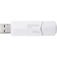 USB Flash SmartBuy Clue 64GB (белый)