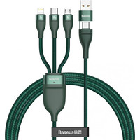 Кабель Baseus Flash Series Two-For-Three Data Cable USB-C/A - M+L+C CA2T3-06 - фото 1 - id-p226123374