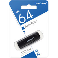 USB Flash SmartBuy Scout 64GB (черный) - фото 1 - id-p226115790