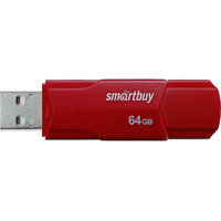 USB Flash SmartBuy Clue 64GB (бордовый)