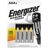 Батарейка Energizer AlkalinePower LR03/AAA 4шт