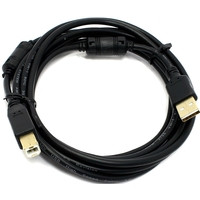 Кабель 5bites USB Type-A - USB Type-B UC5010-050A (5 м, черный) - фото 1 - id-p226115848