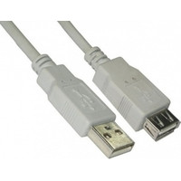Удлинитель 5bites USB Type-A - USB Type-A UC5011-010C (1 м, белый) - фото 1 - id-p226116592