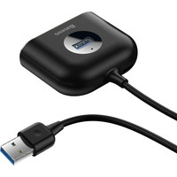 USB-хаб Baseus Square round 4in1 USB Adapter CAHUB-AY01 - фото 2 - id-p226122395