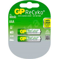 Аккумулятор GP ReCyko+ AAA 800mAh 2 шт. [85AAAHCB] - фото 1 - id-p226116675