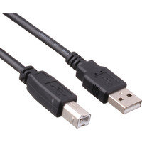 Кабель ExeGate USB Type-A - USB Type-B EX138939RUS (1.8 м, черный)