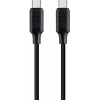 Кабель Cablexpert CC-USB2-CMCM60-1.5M USB Type-C - USB Type-C (1.5 м, черный) - фото 1 - id-p226116724