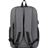 Городской рюкзак Miru Sallerus 15.6 (серый) - фото 4 - id-p226115981