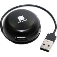 USB-хаб 5bites HB24-200BK - фото 2 - id-p226118816