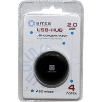 USB-хаб 5bites HB24-200BK - фото 4 - id-p226118816
