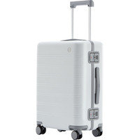 Чемодан-спиннер Ninetygo Manhattan Frame Luggage 20" (белый)