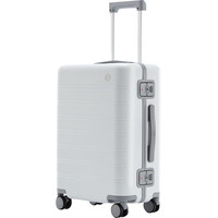 Чемодан-спиннер Ninetygo Manhattan Frame Luggage 20" (белый) - фото 1 - id-p226121500