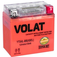 Мотоциклетный аккумулятор VOLAT YTX4L-BS(iGEL) (4 А·ч) - фото 1 - id-p226118832