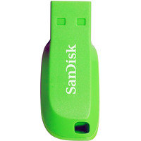 USB Flash SanDisk Cruzer Blade 64GB (зеленый) [SDCZ50C-064G-B35GE]