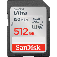 Карта памяти SanDisk Ultra SDXC SDSDUNC-512G-GN6IN 512GB - фото 1 - id-p226118862