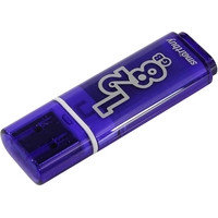 USB Flash SmartBuy Glossy 128GB (синий)