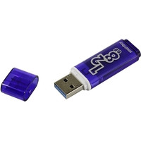USB Flash SmartBuy Glossy 128GB (синий) - фото 2 - id-p226117948