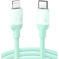 Кабель Ugreen US387 20308 USB Type-C - Lightning (1 м, зеленый)