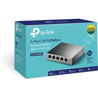 Неуправляемый коммутатор TP-Link TL-SF1005P V1 - фото 4 - id-p226116194