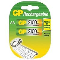 Аккумулятор GP AA 2100mAh 2 шт.